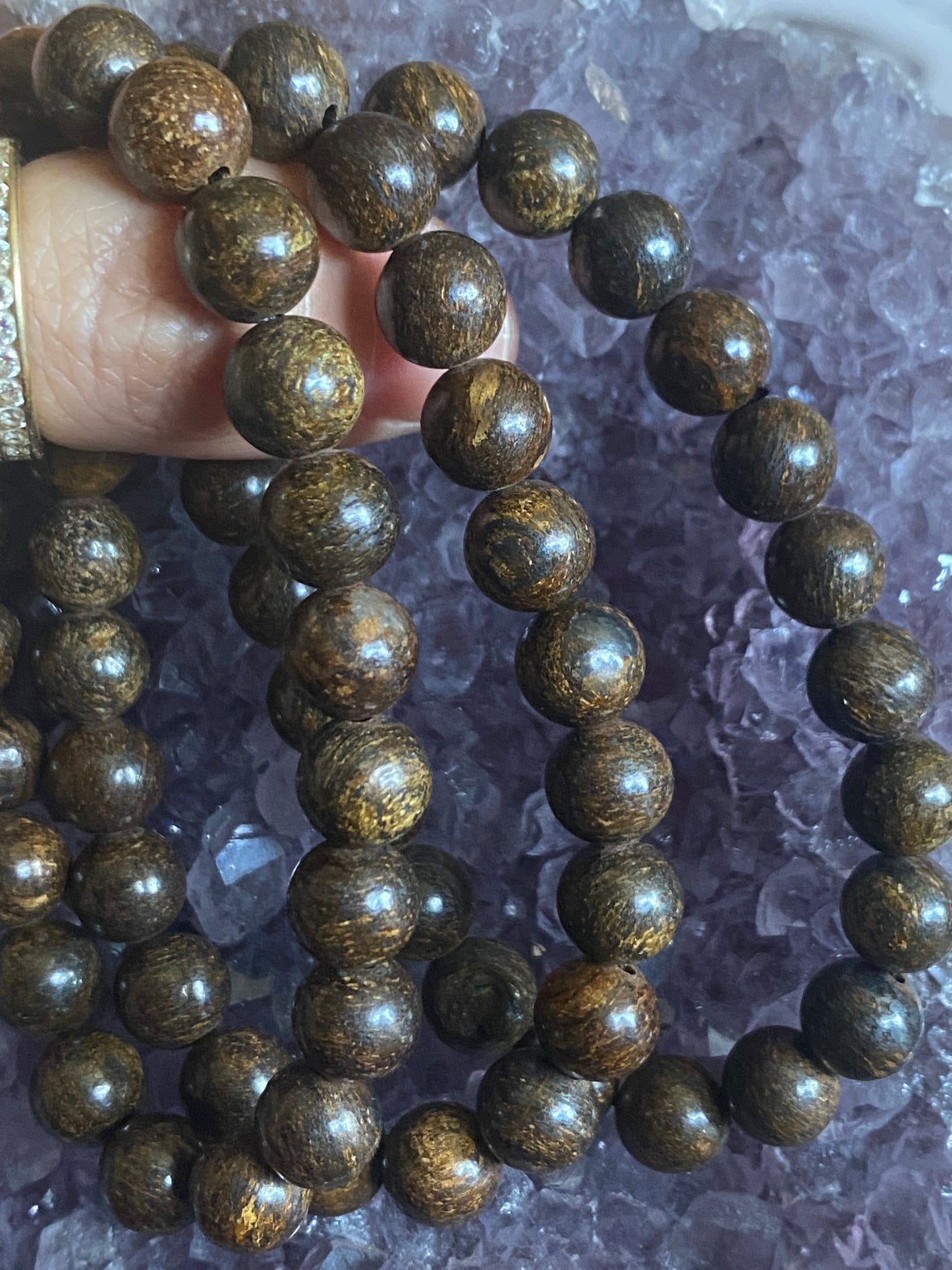 Bronzite Stretch bracelets